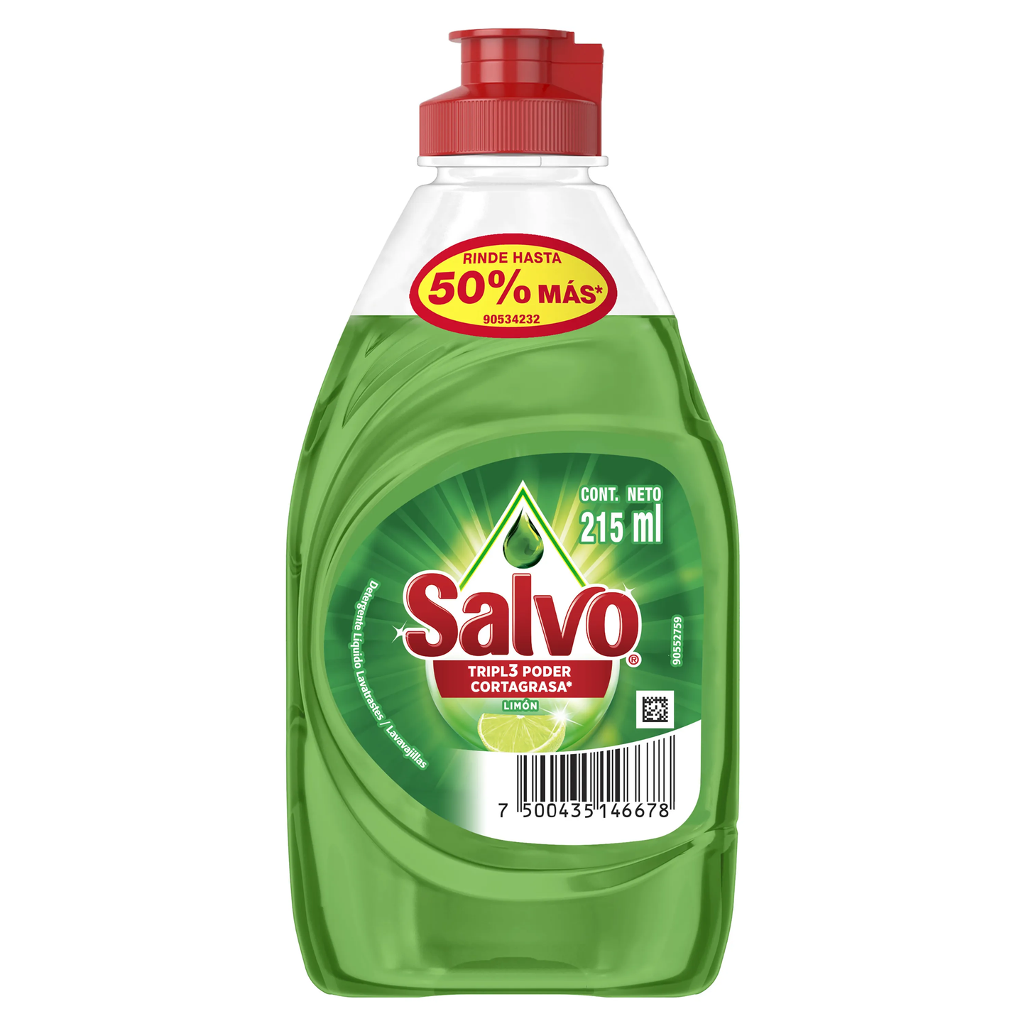 SALVO LIQ.LIMON 12/215 ML