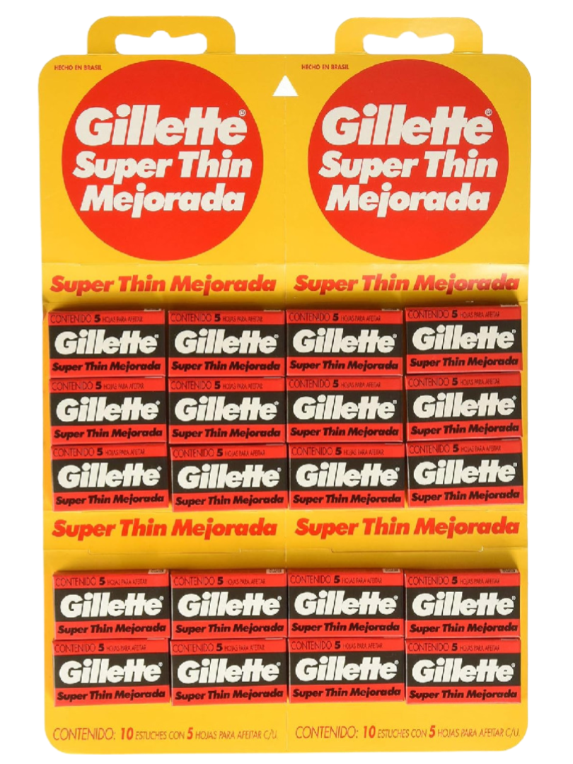 HOJAS GILLETTE 480/1 CIENTO 20/5