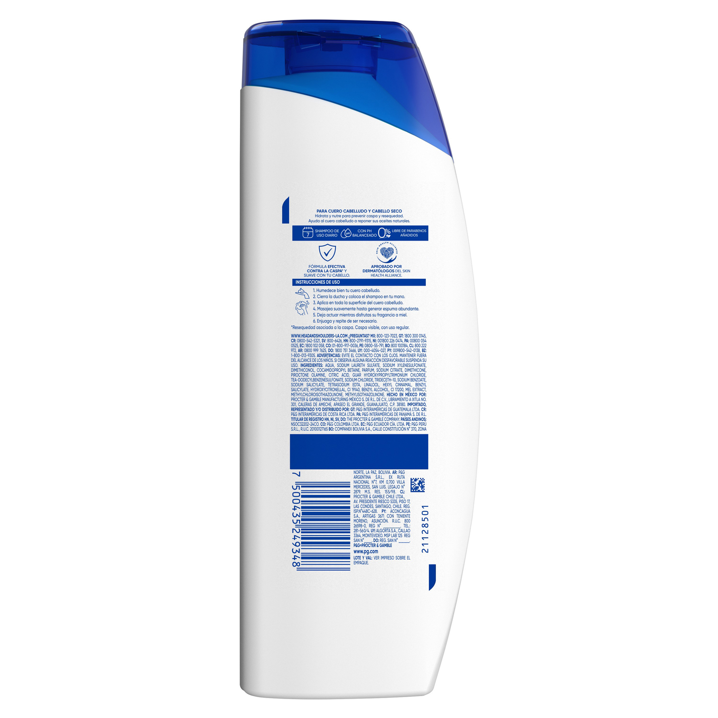 HEAD SHOU 12/375ML ANTIRESEQUEDAD