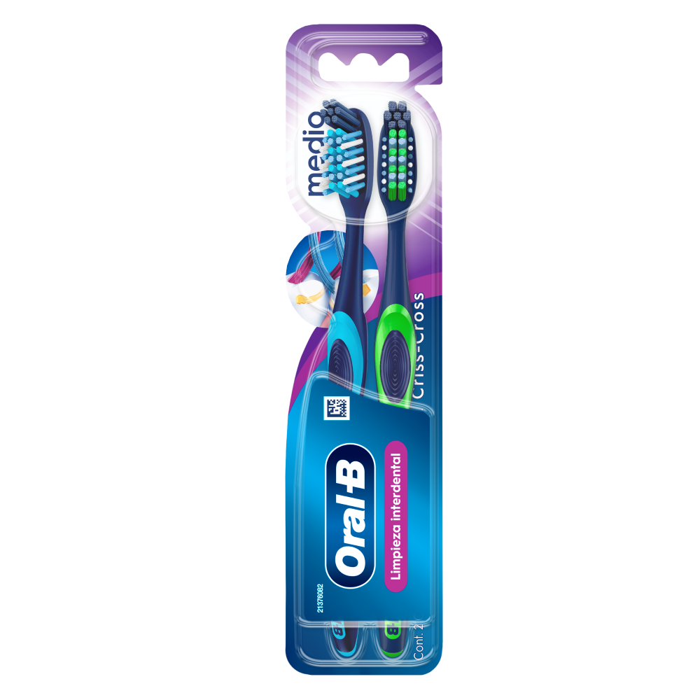 CEP ORAL B 36/2 PZA CRISS CROSS