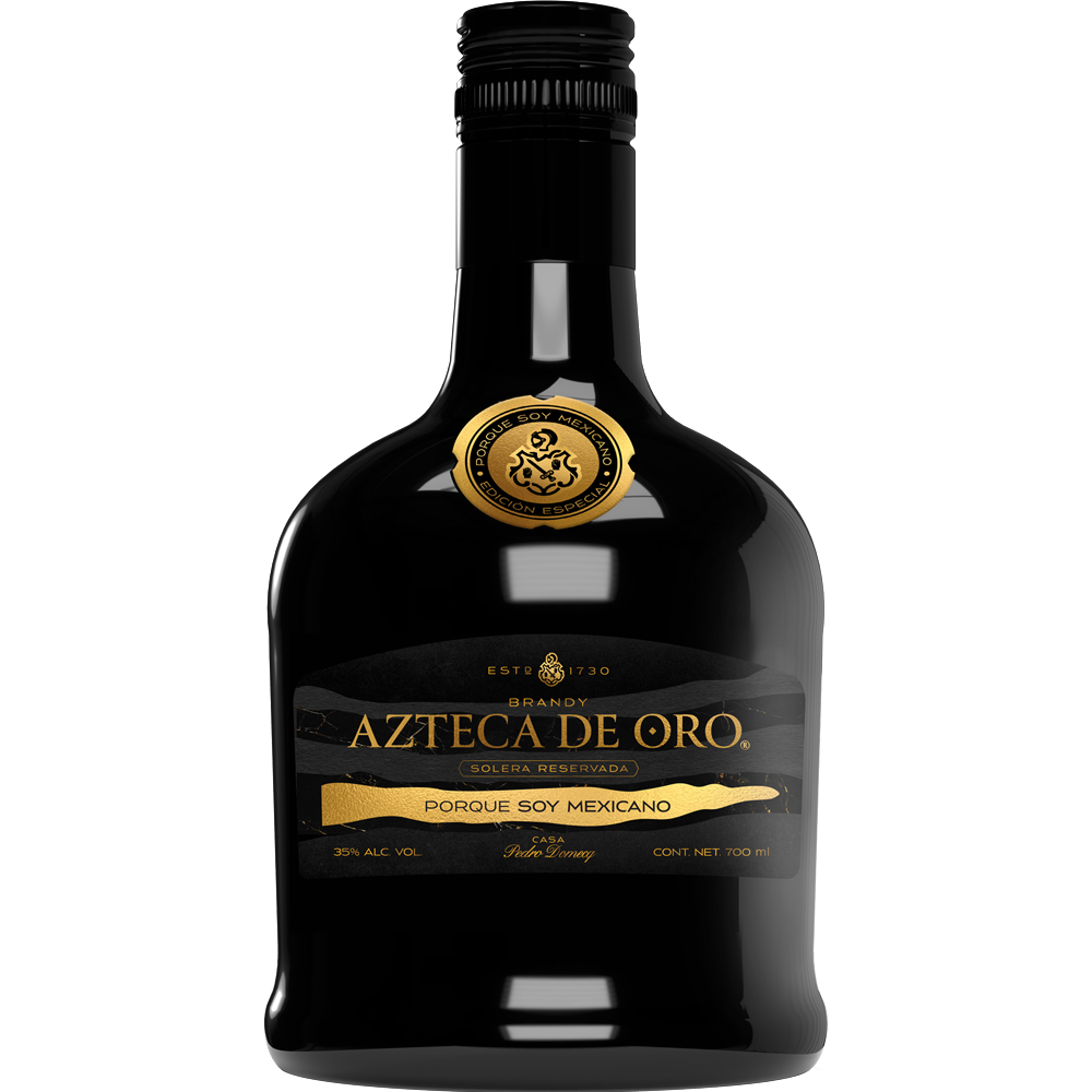 BRANDY A DE ORO SOY MEXICANO 12/700 ML
