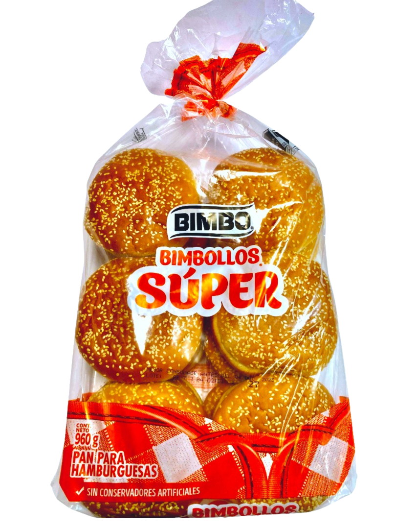 BOLLOS BIMBO EXTRA 12P 960GRS