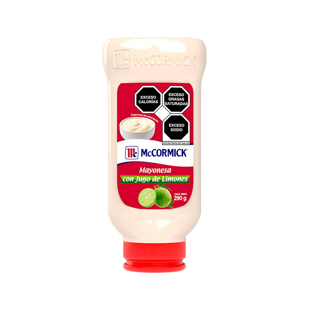 MAYONESA MCK C LIMON SQ 12/1/290 GR