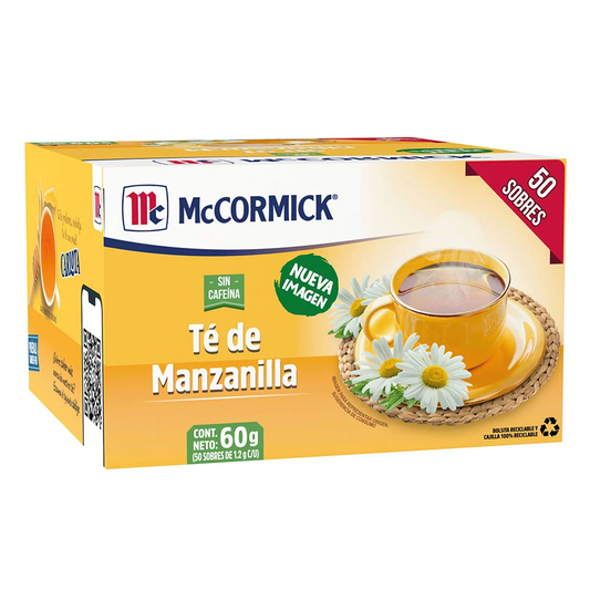 TE MCK 24/50 SOBRES MANZANILLA