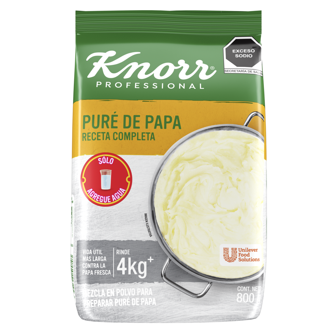 PURE DE PAPA KNORR 6/800 GR