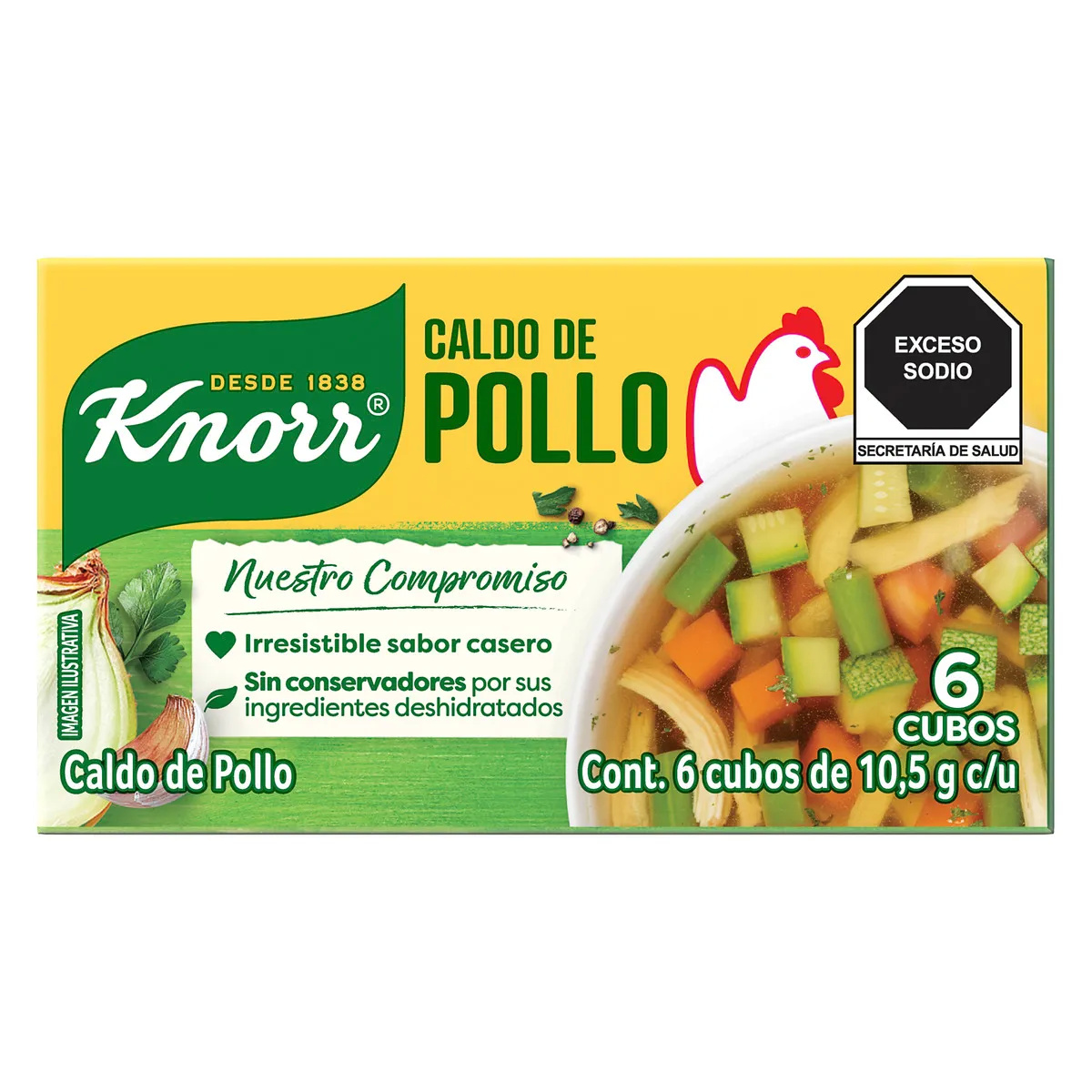 KNORR SUIZA CUBOS 96/6