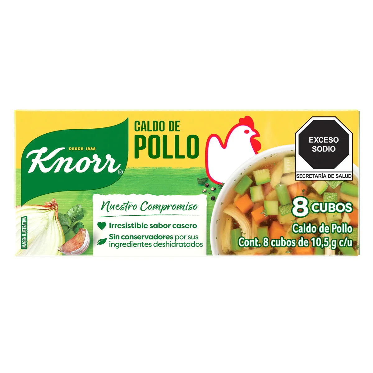 KNORR SUIZA CUBOS 105/8