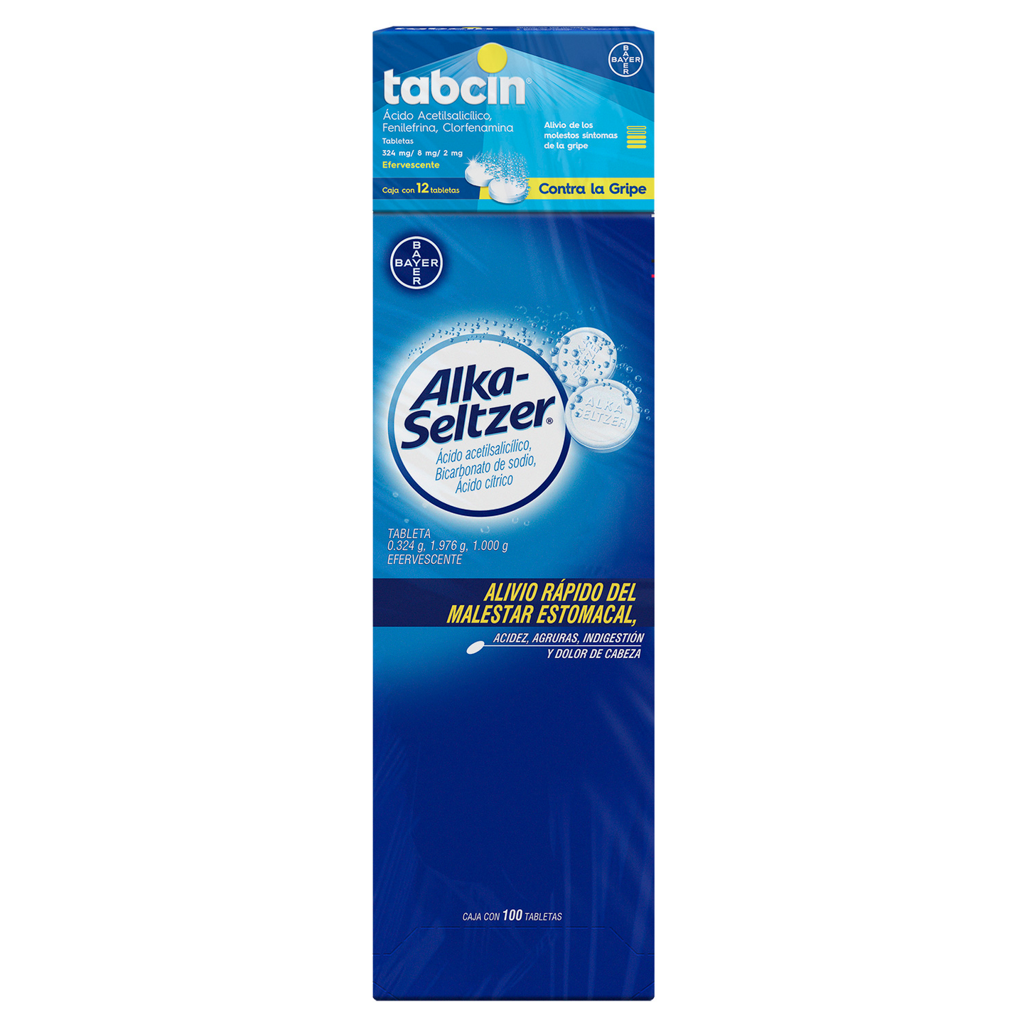 ALKA SELTZER 21/100 MAS TAB.EFE.AZUL