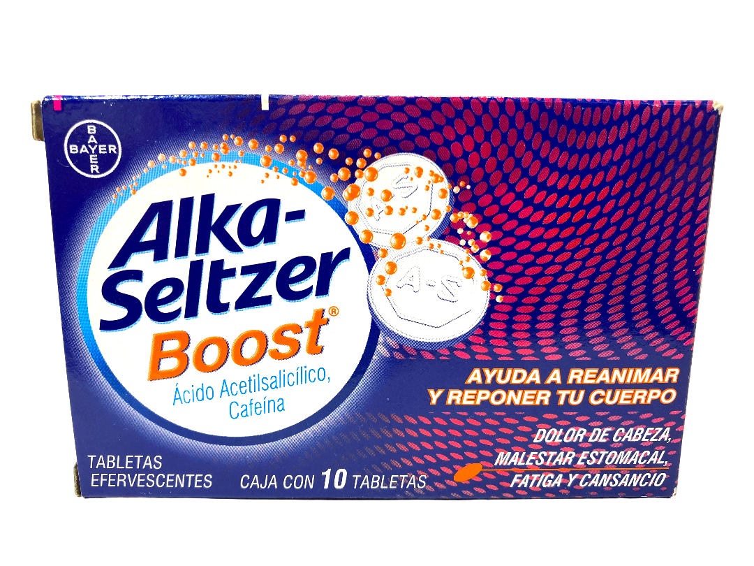 ALKA SELTZER BOOST 150/10 SOBRES