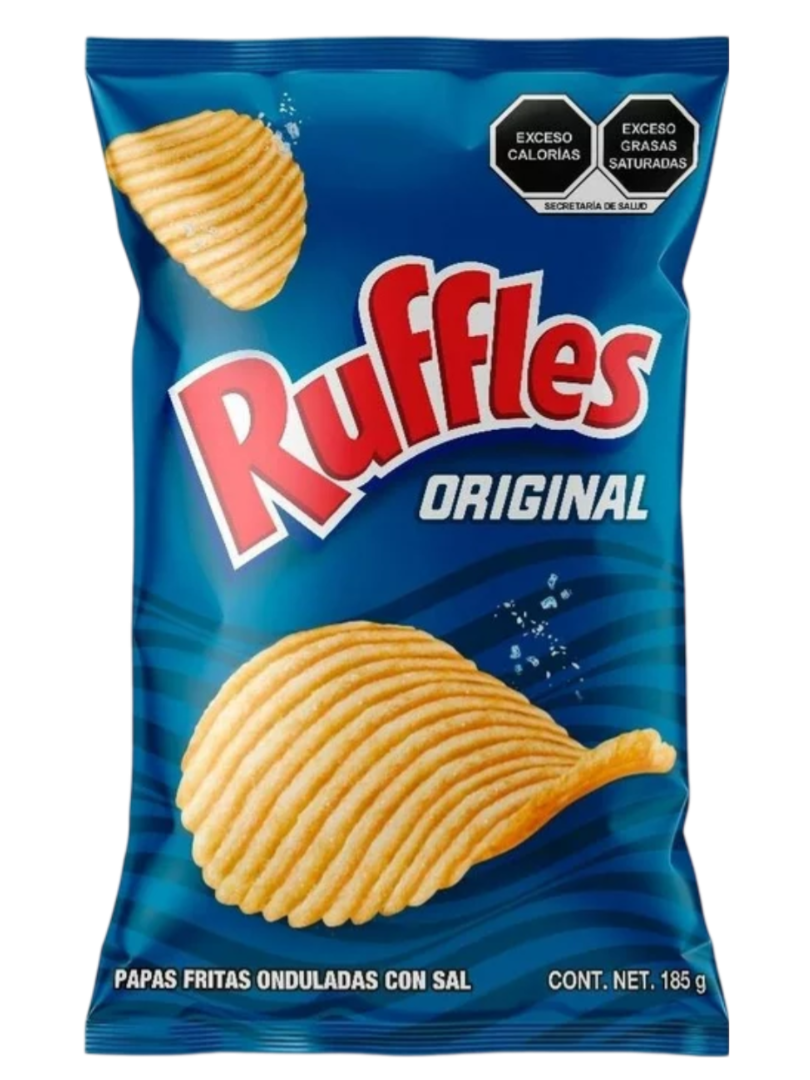 RUFFLES SAL 185GRS FAMILIAR