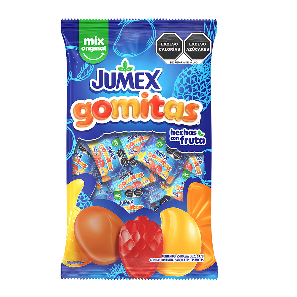 GOMITAS JUMEX MIX ORIGINAL 4/500 GR