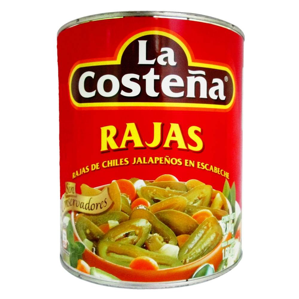 CHILES COSTE RAJAS 6/2.800GR