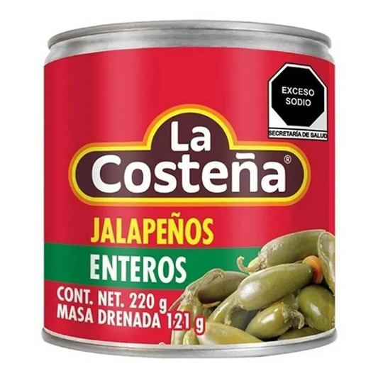 CHILES COSTE JALAPENOS 48/220GR