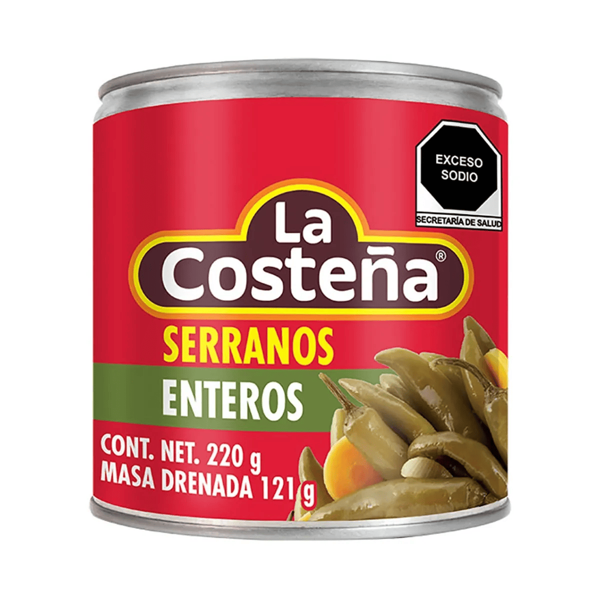 CHILES COSTE SERRANOS 24/220GR