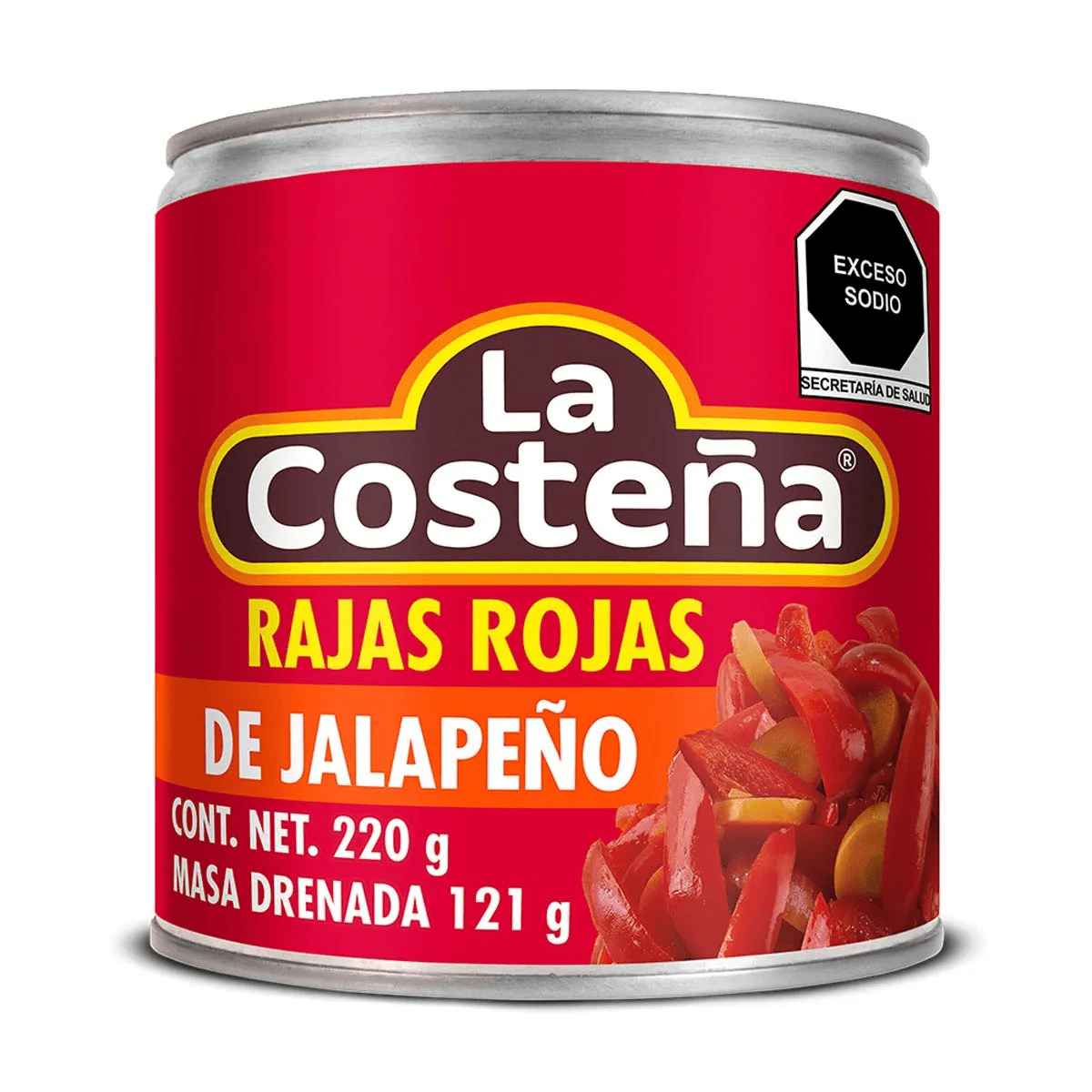 CHILES COSTE RAJAS ROJAS 24/220GR