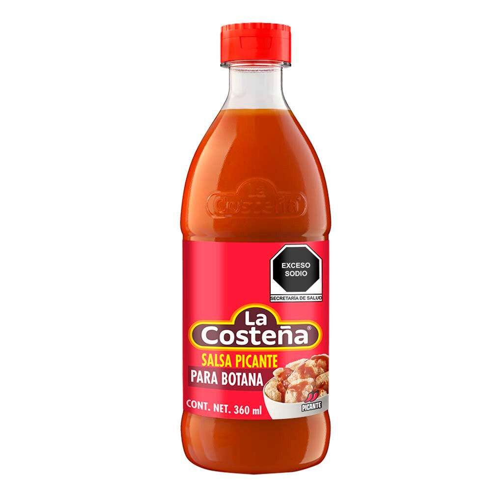 SALSA COSTENA PICANTE PET 12/360ML.