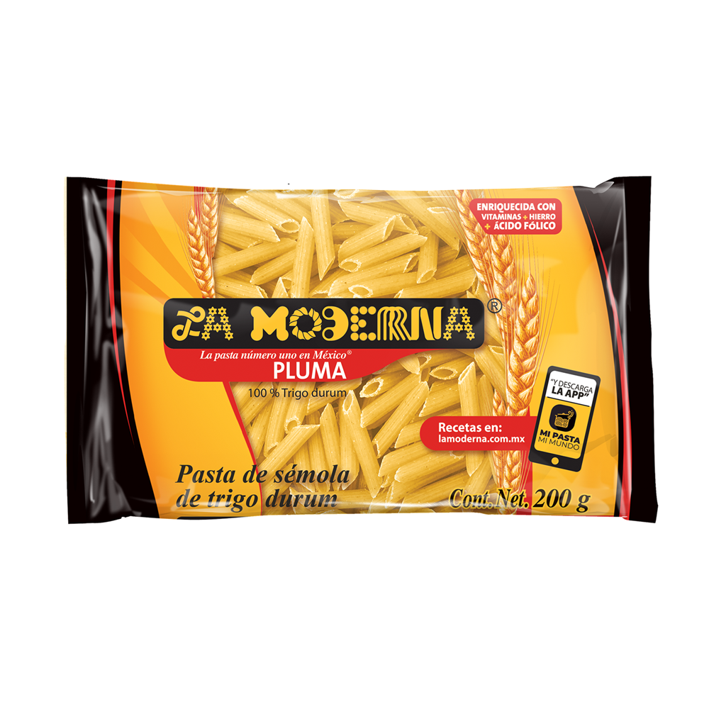 SOPA MODERNA PLUMA