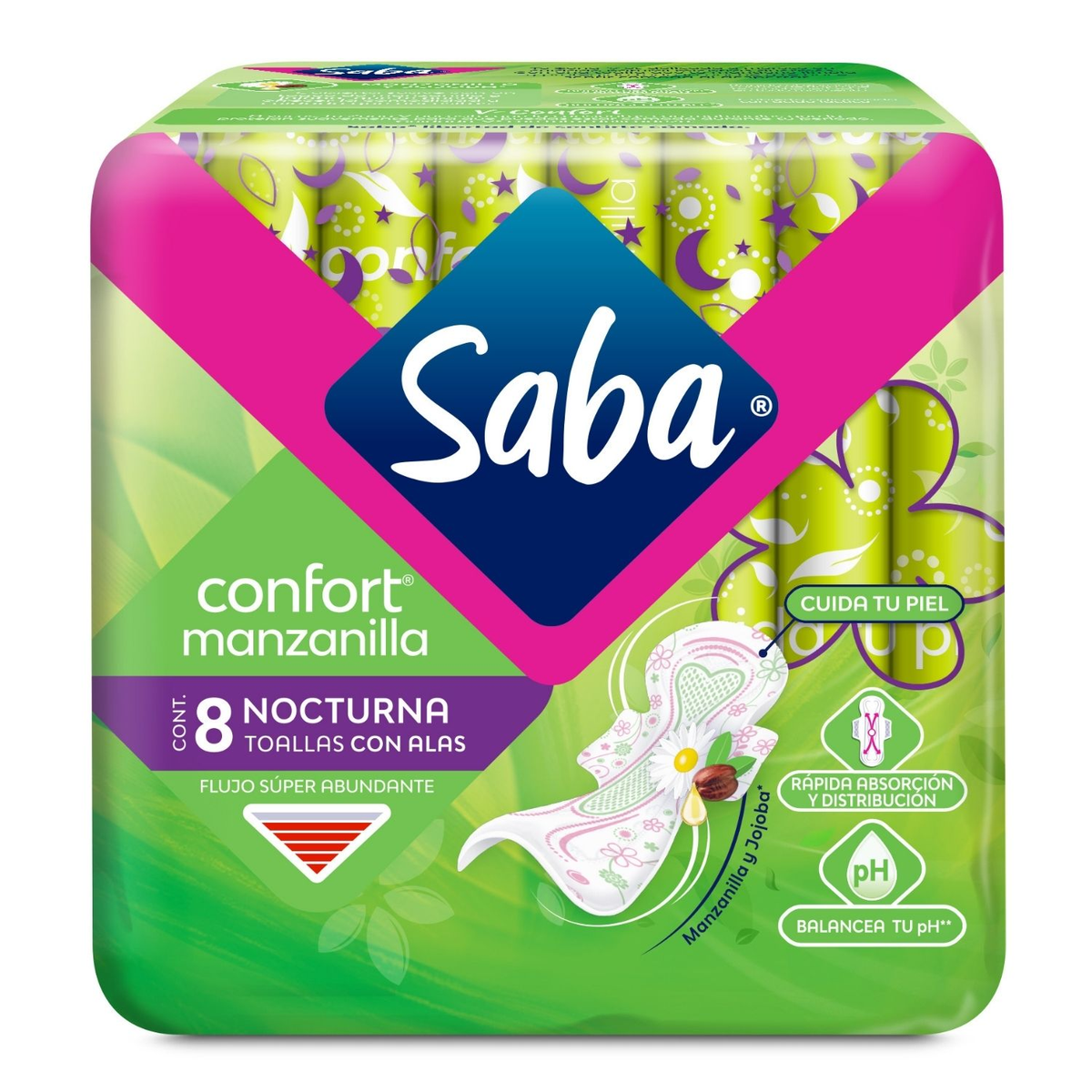 SABA CONFORT NOCTURNA 10/8 (761)
