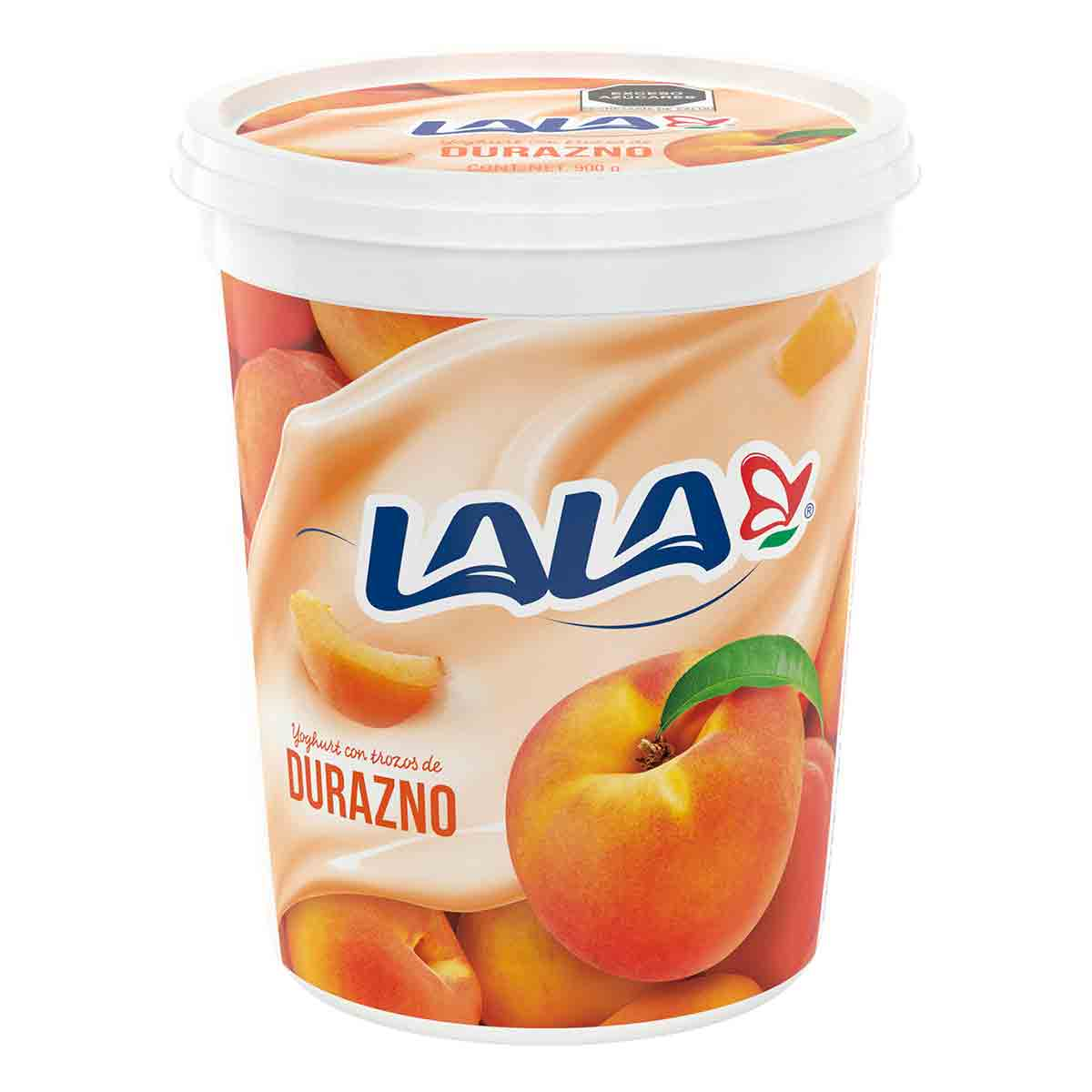 YOGHURT LALA DURAZNO 6/900 GRS