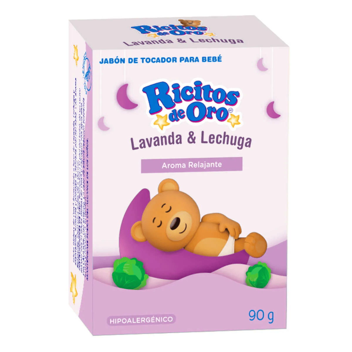 RICITOS DE ORO 50/090GR JABON LAVANDA