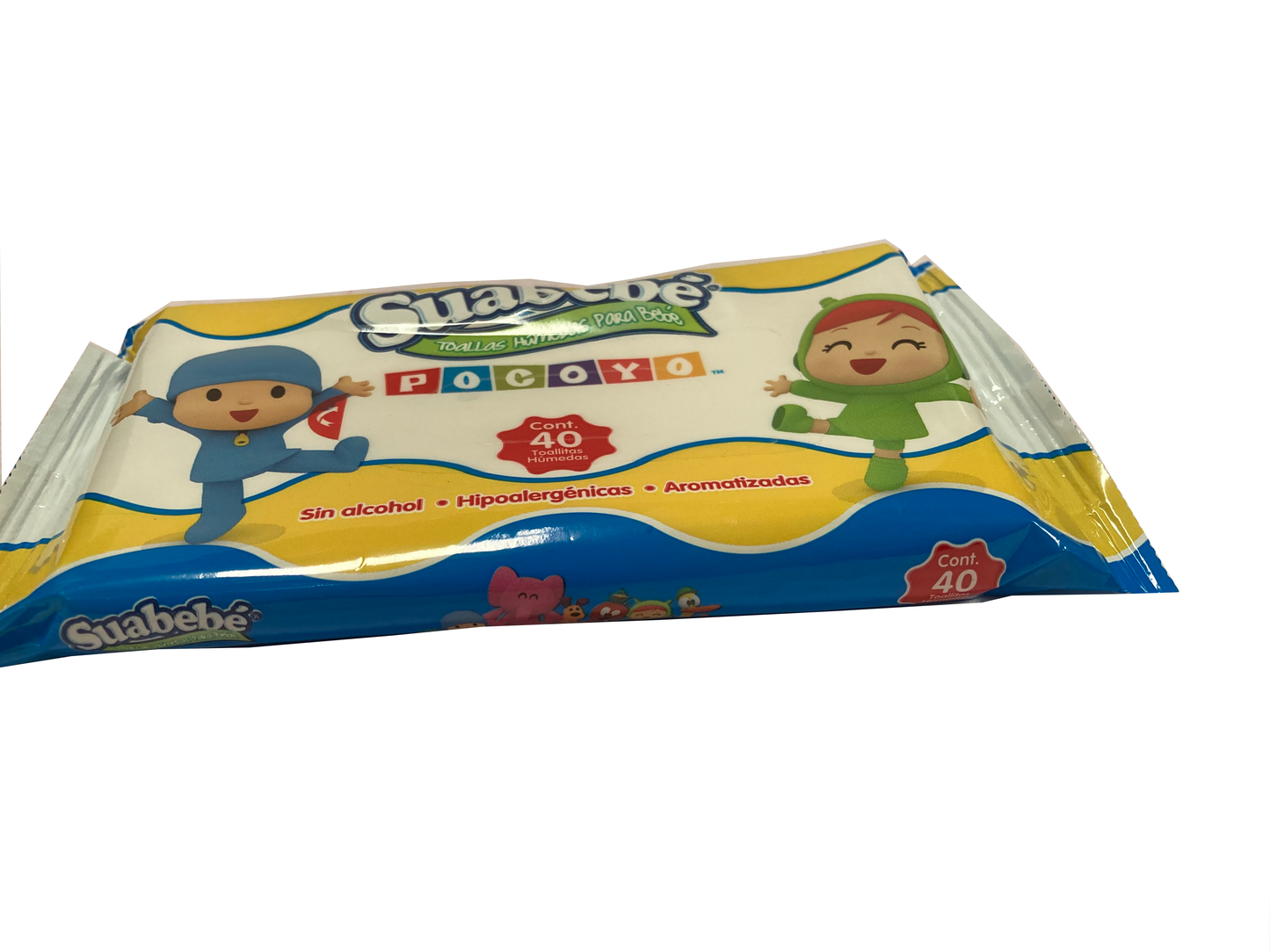 TOALLITA HUM.POCOYO 24/40 PZAb