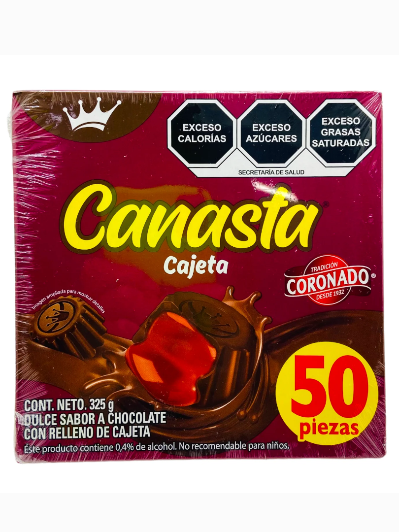 CORONA CANASTA CAJETA 24/50 PZAS