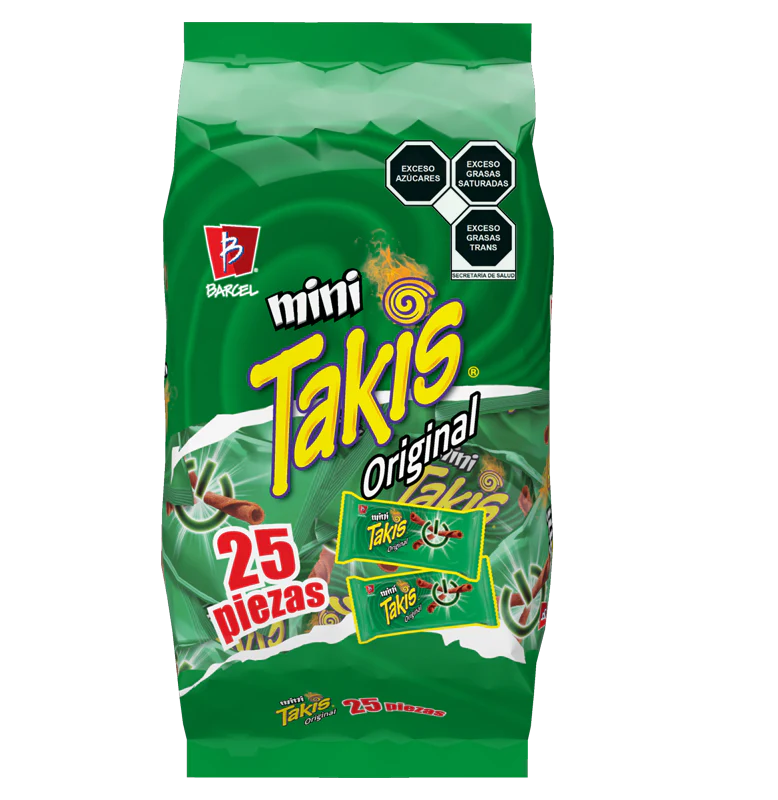BARCEL MINI TAKIS ORIGINAL 3/25 PZAS