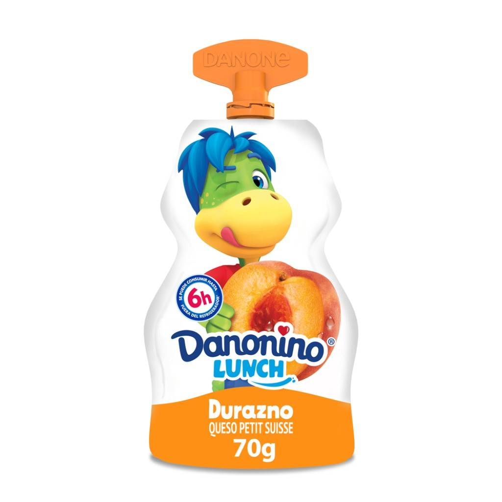 DANONINO POUCH DURAZNO 12/70GRS