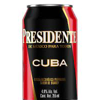 PRESIDENTE CUBA 12/355ML