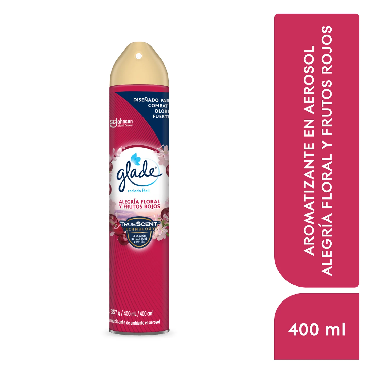 GLADE AERO 12/400ML ALEGRIA FLORAL
