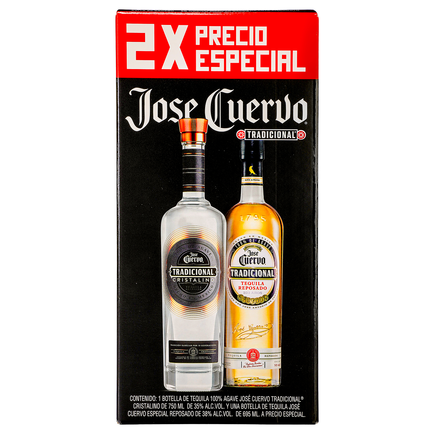 DUO TEQ.JC TRAD REP C/CRIST 6/695 ML