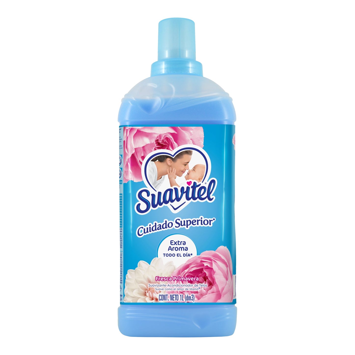 Suavizante de Telas Suavitel Cuidado Superior Fresca Primavera 1 l
