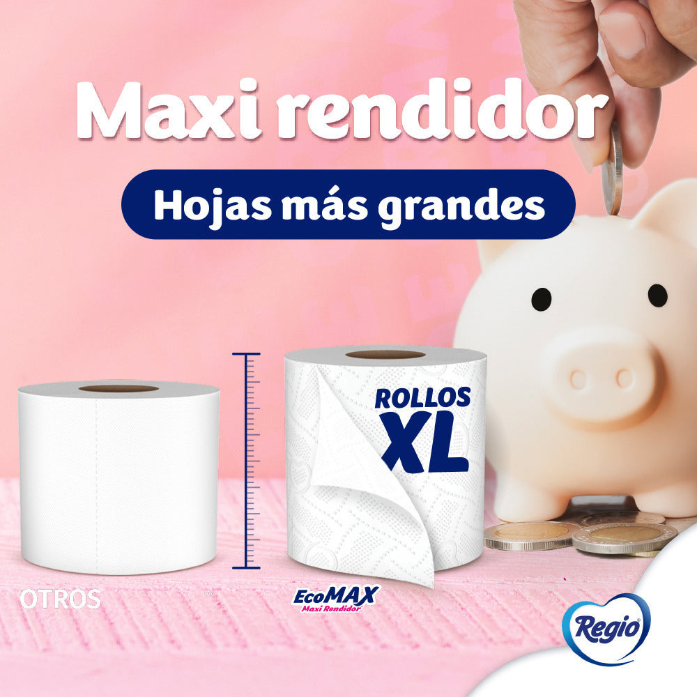 Papel Higienico Regio Ecomax 12 Rollos