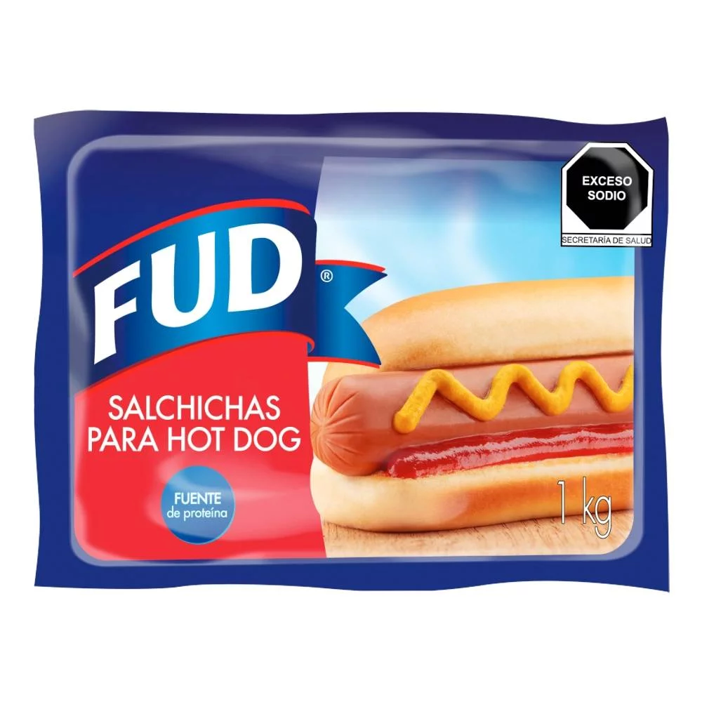 SALCHICHA HOT DOG FUD 1KG