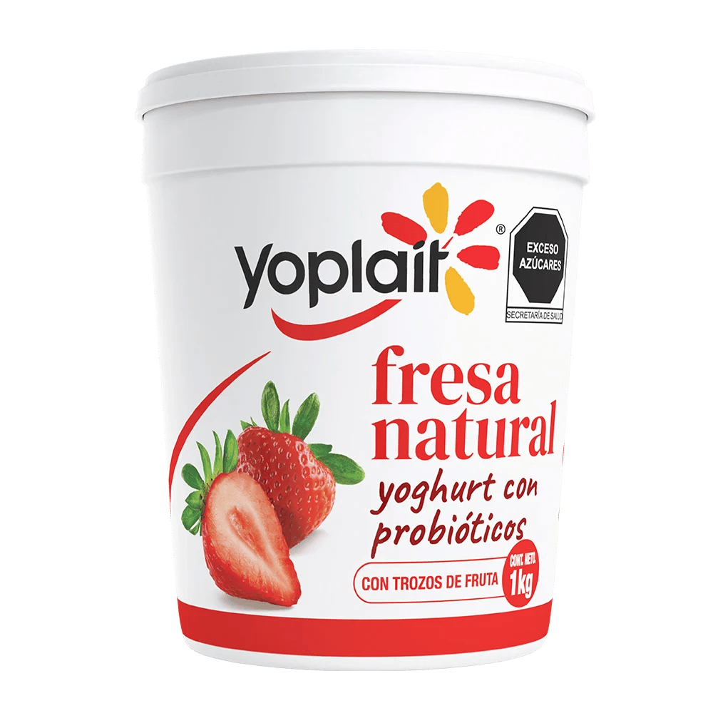 YOGURT YOPLAIT BATIDO FRESA 6/1