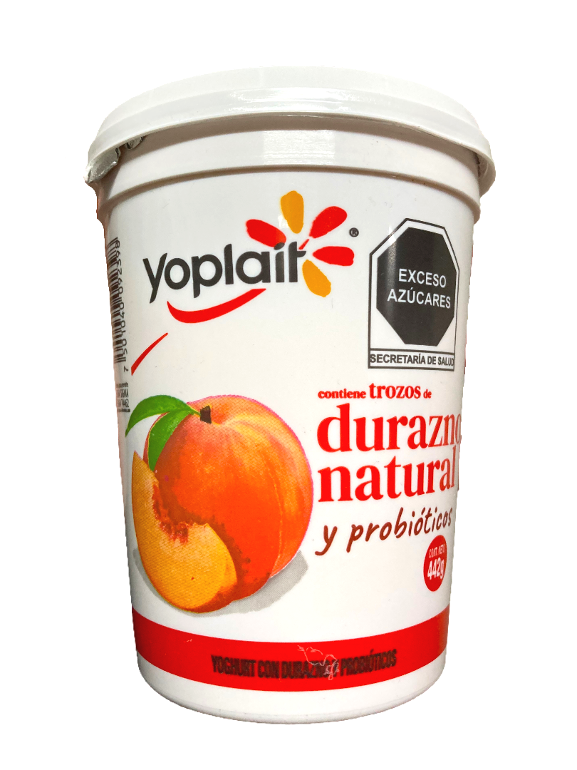 YOGURT YOPLAIT 12/442 g DURAZNO