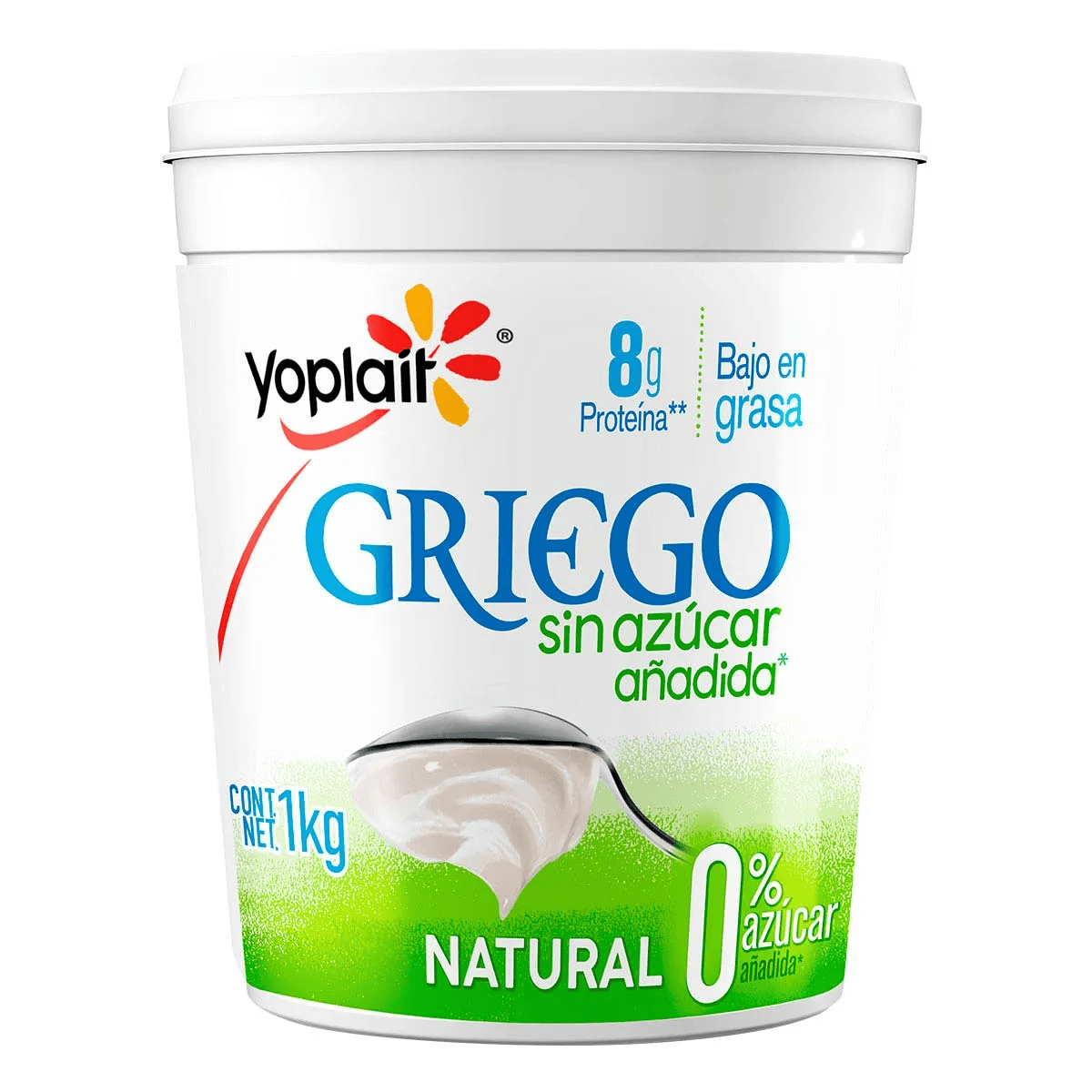YOGURT YOPT GRIEGO S/AZU NATURAL 1KG
