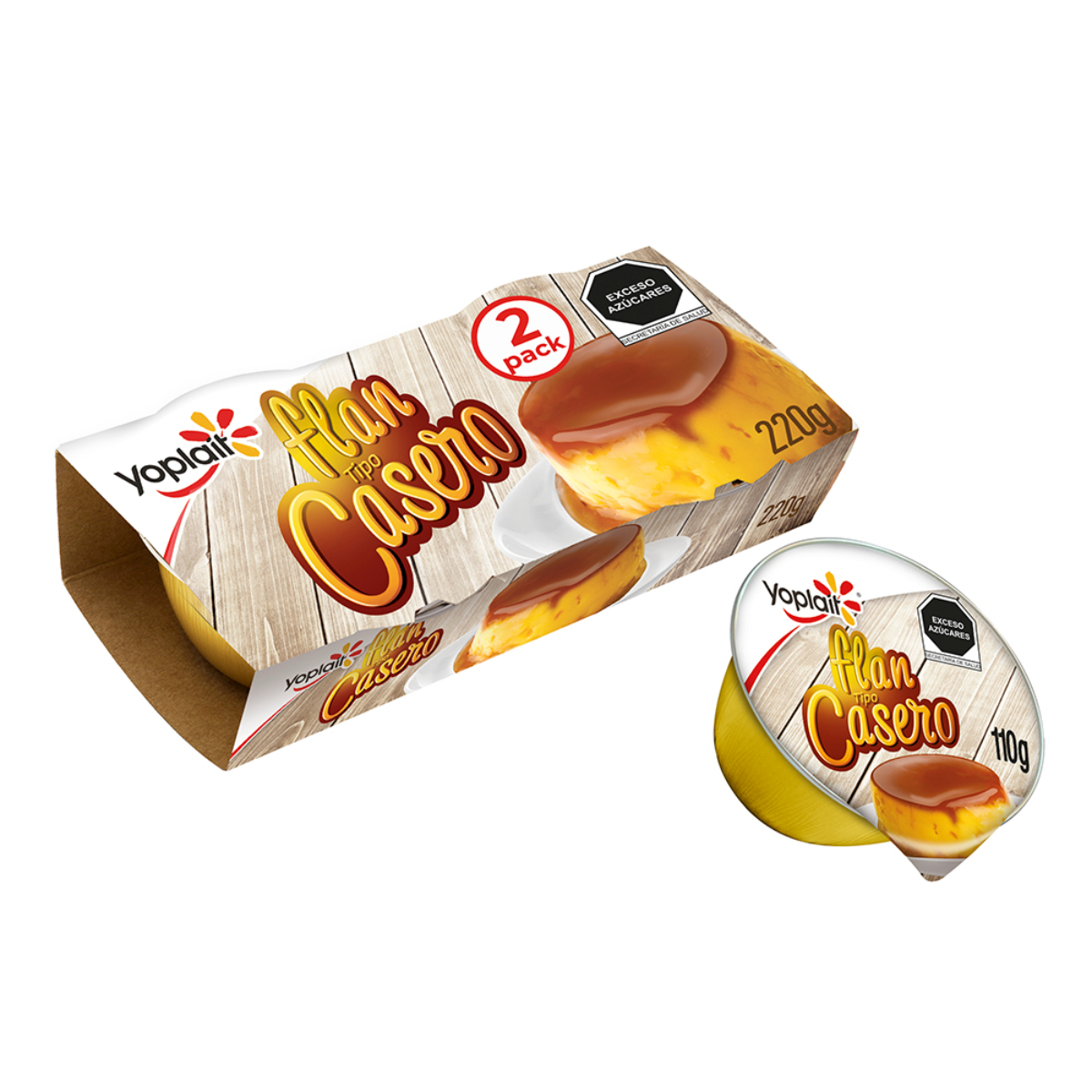 FLAN HORNEADO 2PACK 220GRS