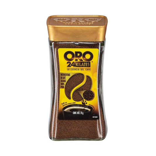 CAFE ORO 24 KILATES 12/75GR SOLUBLE