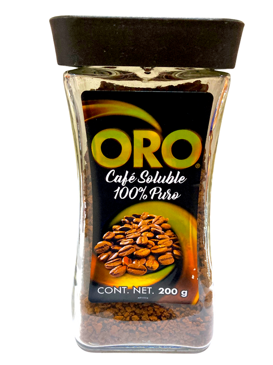 CAFE ORO 12/200 GR FCO SOLUBLE