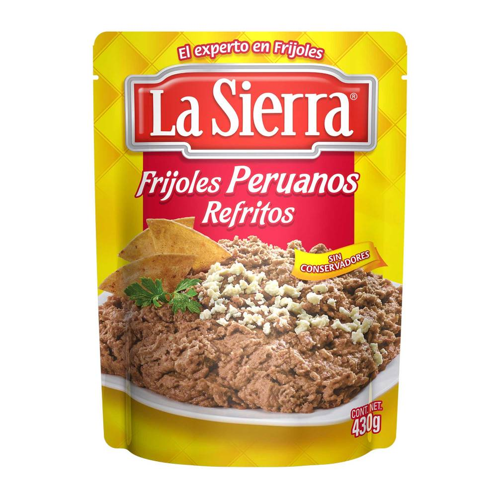 FRIJOL SIERRA POUCH 24/430GR PERUANO