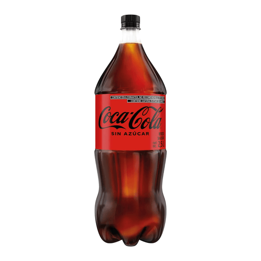 COCA COLA SIN AZUCAR 8/2.5 L