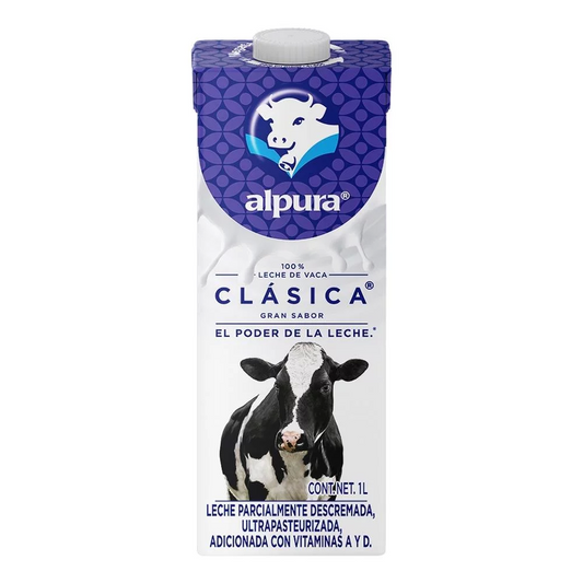 LECHE ALPURA 2000 12/1 CLASICA AZUL