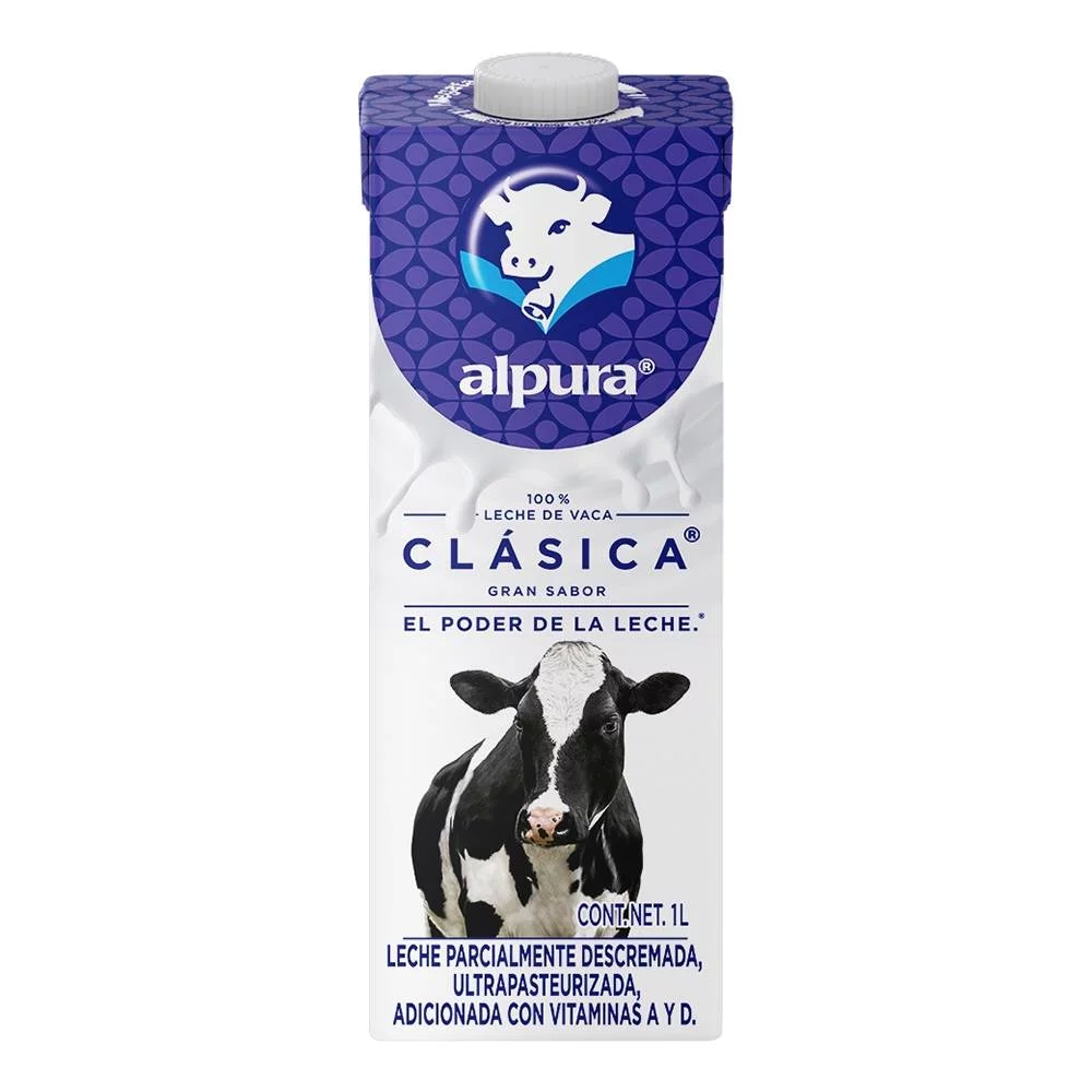 LECHE ALPURA 2000 12/1 CLASICA AZUL