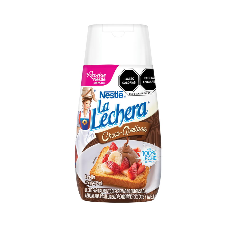LECHERA 12/325GR SIRVE FACIL AVELLANA