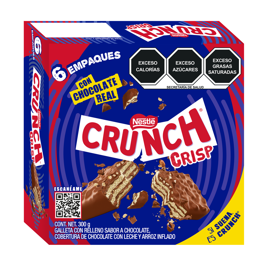 NESTLE CRUNCH CRISP 8/6/50GR