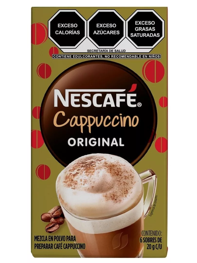 NESCAFE CAPUCCINO 6/6/20GR ORIGINAL