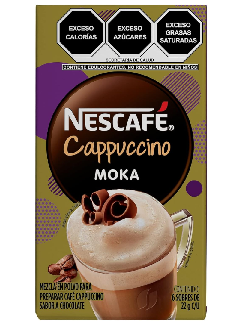 NESCAFE CAPUCCINO 6/6/22GR MOKA