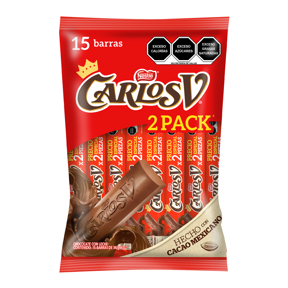 NESTLE CARLOS V PAR DE REYES 8/15/35GR