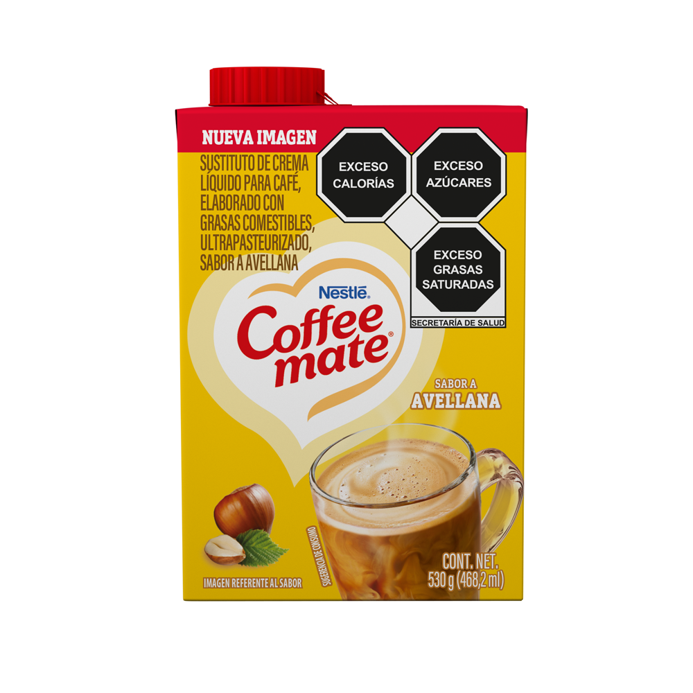 COFFEE MATE 12/530ML LIQ AVELLANA